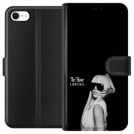 Kompatibel Tegnebogsetui til Apple iPhone 6 Stranger Things plakat med cyklende silhuetter og rød lynstorm i dramatisk retrodesign