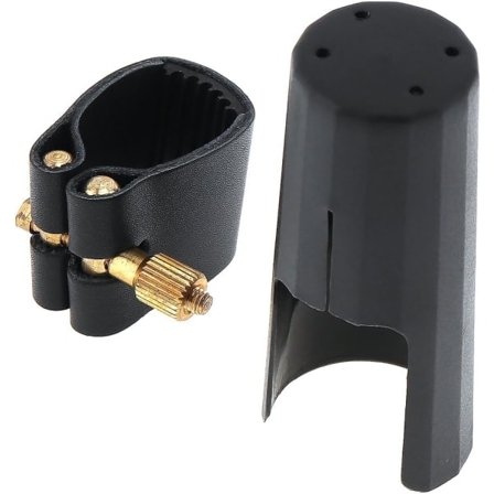 Professionellt Bb Klarinett Munstycks Skydd, Bb Klarinett Ligatur Skydd Klämma för Bb Klarinett