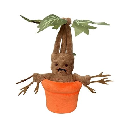 Harry Potter Mandrake Plyslegetøjsdukke