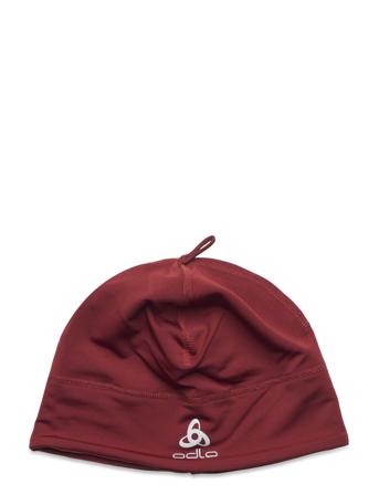 Odlo Hat Polyknit Warm Eco Accessories Headwear Beanies Burgunder Odlo*Betinget Tilbud