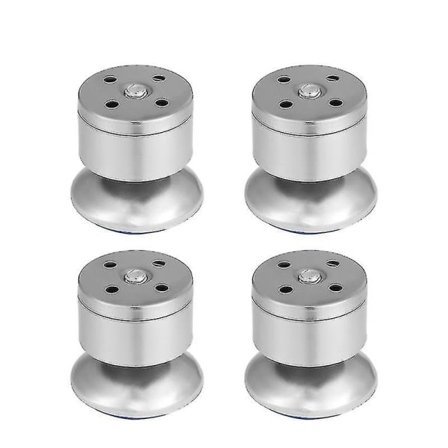 4 rustfrie stålmøbelbein, TV-skapbein, kjøkkenbein, justerbare bein, skap, sofaer, stoler