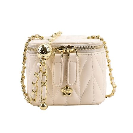 Kamelia box damväska kedja liten doft stil high-end nisch axelväska förälder-barn barn byte mini messenger väska