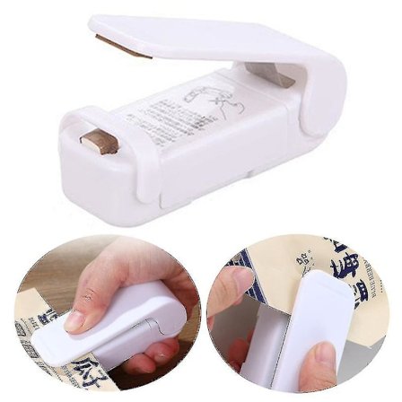 Elektrisk Mini Mat Värmeförsegling Maskin Packpåse Förseglare
