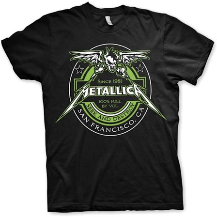 Metallica Unisex Adult Fuel T-Shirt M Svart
