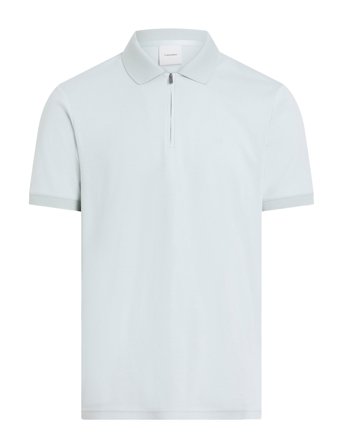 Calvin Klein | Liquid Touch Welt Zip Polo | M