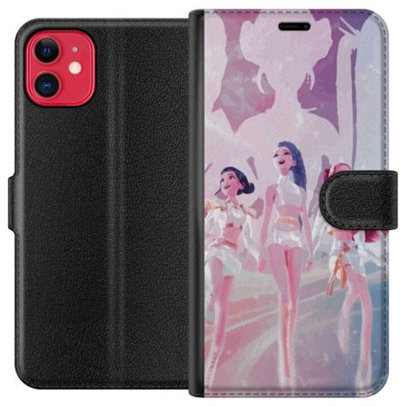 Yhteensopiva Lompakkokotelo Apple iPhone 11 K-Pop Demon Hunters hopeinen kolmikko idol anime kpop futuristinen lavastussuunnittelu