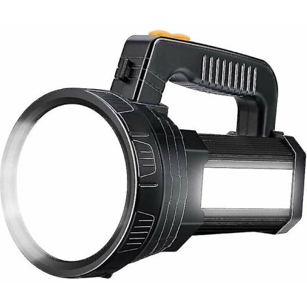 Superstark Uppladdningsbar 15000 Lumen LED-ficklampa med 6 Ljuslägen