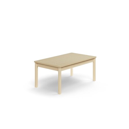 Table DECIBEL, 1200x700x530 mm, noise reducing high pressure laminate, birch