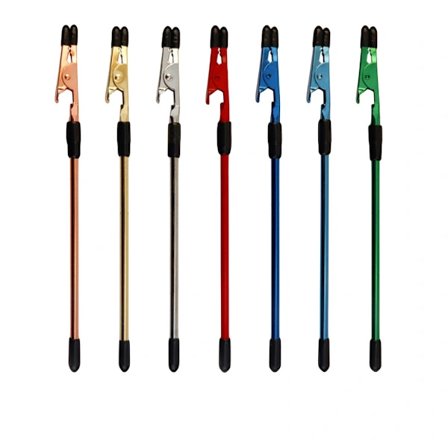 Tilfældige 3 Armbånds Hjælpeværktøjer - Fastgørelsesværktøj til Armbånd, Halskæder, Smykker, Ure - Clip, Låseassistent, SølvGrønBlå[CO]