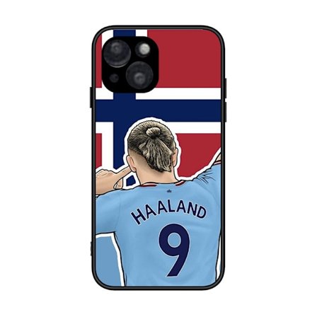 Man City FC Erling Haaland 2022/23 Första Laget Mjukt Gel Skal Kompatibelt Med iPhone 11pro max
