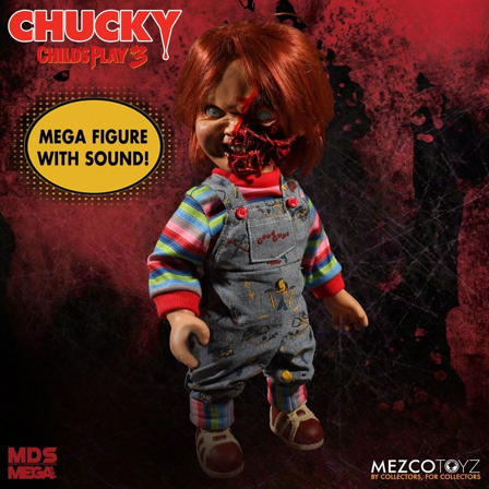 Talking Pizza Face Chucky 38 cm