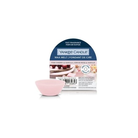 Yankee Candle Wax Melts Pink Cherry & Vanilla 22g - Candela Profumata