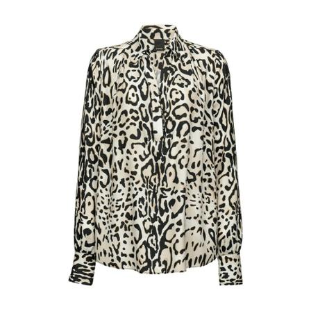 Pinko - Skjortor - Beige - Dam - Storlek: 2xs, Dam, Storlek: 2XS
