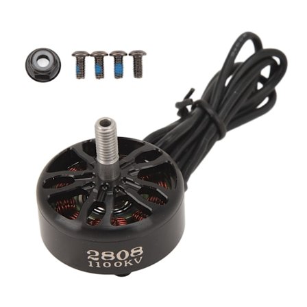 A2808 Drone Motor 1100KV Sort Børsteløs Motor Aluminium Skal Kraftig Permormance Ultralet FPV Motor til FPV Quadcopter