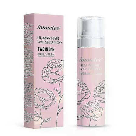 2-i-1 Paryk Shampoo og Paryk Balsam, Forlæng Parykkens Levetid, Paryk Shampoo, Fugtgivende & Hydrerende, Naturlig Syntetisk Hår Paryk