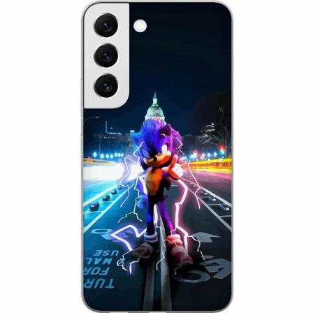 Samsung Galaxy S22 5g Genomskinligt Skal Sonic The Hedgehog