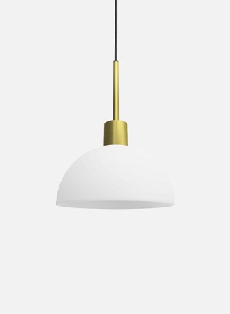 Vienda taklampe - messing/opal
