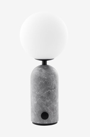 Globen Lighting - Portabel bordslampa Torrano Beige travertin - Grön - Bordslampor - Från Homeroom