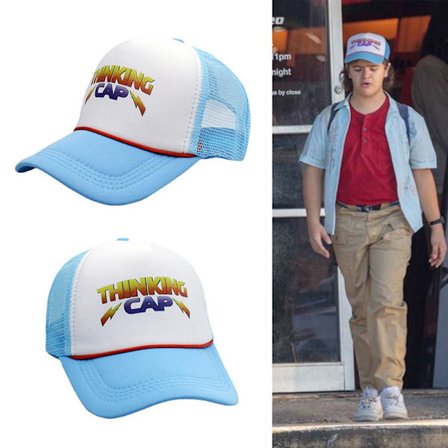 Grupo Erik Stranger Things Kasket | Stranger Things Tænke Kasket | Cosplay Hat Baseballkasket Stranger Things Gaver | Stranger Things Sæson 4