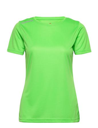 Women Core Functional T-Shirt S/S T-shirt Top Grøn Newline