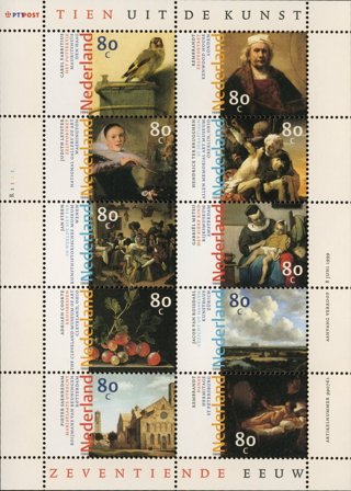 Holland 1999 - NVPH V1826-1835 - Småark - Postfrisk