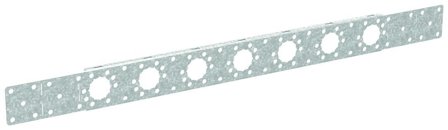 Vatette V6 Armaturplade bøjet kant, 54 mm 150 c/c, Installation