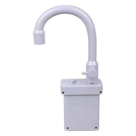 Simulerings Vandhane Legetøj Udskiftning Køkken Legetøj Tilbehør Sikkerheds Lækagesikker Design til Realistisk Børneopvask Rollespil Gul[YJD]