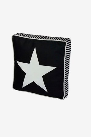 Wallity - Sittdyna - Aftab 42x42 cm - Svart - Sittdynor - Från Homeroom