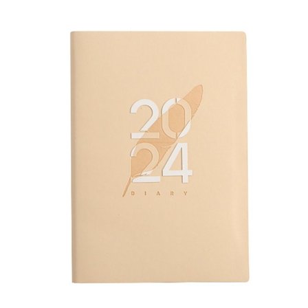 2024 Agenda Bok Dagbok Veckoplanerare GUL SPANSKA SPANSKA