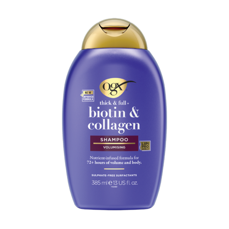 Ogx Biotin & Collagen Shampoo, 385 ml