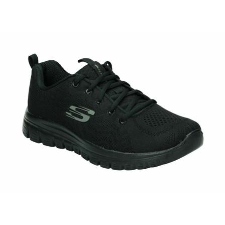 Skechers Sneakers Sort, Dame, Størrelse: 38 EU