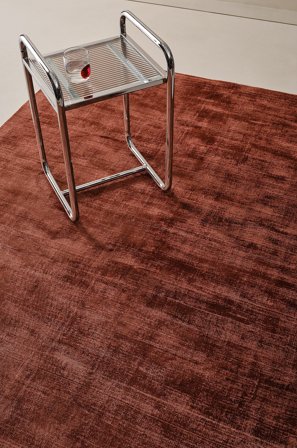 Jotex - Viskoseteppe Bomull/Viskose Rust ANELA - Kjøp Viskosetepper hos Jotex