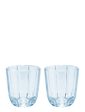 Holmegaard Lily Vandglas 32 Cl Blue Iris 2 Stk. - Blue - 32 CL