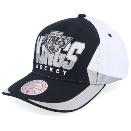 Mitchell & Ness - NHL Noir adjustable Casquette - Los Angeles Kings Retrodome Pro Vintage Black Adjustable @ Hatstore