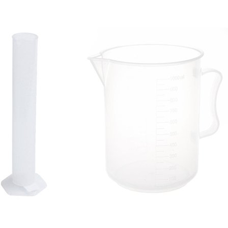 Kemisets Mätverktyg Plastgraderad Cylinder 100ml