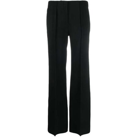 Jil Sander, Wide Trousers Zwart, Dames, Maat:S