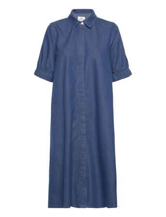 Soft Denim Dancella Dress Blue Mads Nørgaard