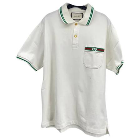 Gucci Vintage Pre-owned Fabric tops , Wit , Dames , Maat: M