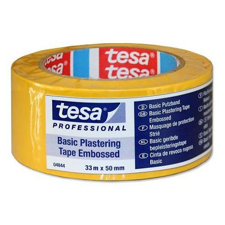 Tesa 4844 Basic Byggteip 33 m x 50 mm, Maskintilbehør & forbruk