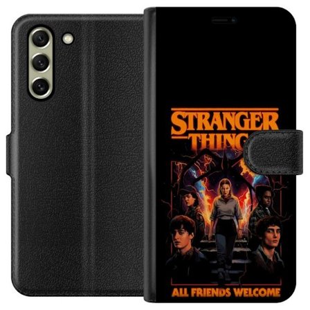 Kompatibelt Lommeboketui til Samsung Galaxy S21 FE 5G Stranger Things Netflix serie sci fi mysterium