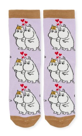 Mummi Sokker Mummitrollet Lilla Dame_str.36-42