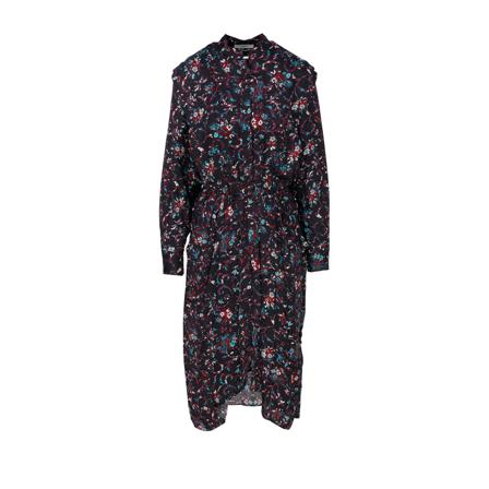 Isabel Marant Étoile Okleya Drees svart, Dam Sommarklänningar, Dam, Storlek: 2XS