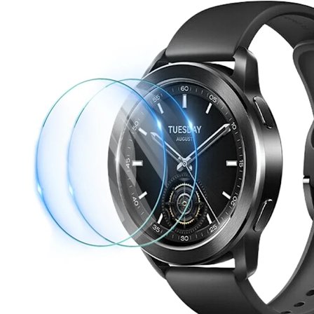 1-5 st Härdat Glas För Xiaomi Mi Watch S3 Skärmskydd HD Klar Smartwatch Skyddsfilm För Xiaomi Watch S3 Glas