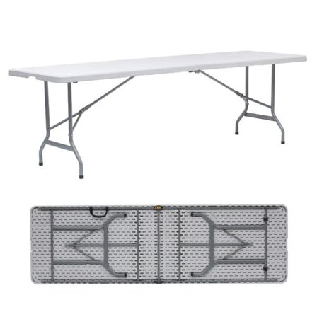 Stort hopfällbart bord 180x74cm