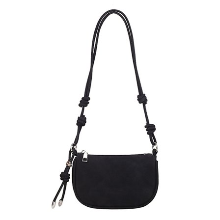 Moteveske i PU-lær for kvinner, mini skulderveske