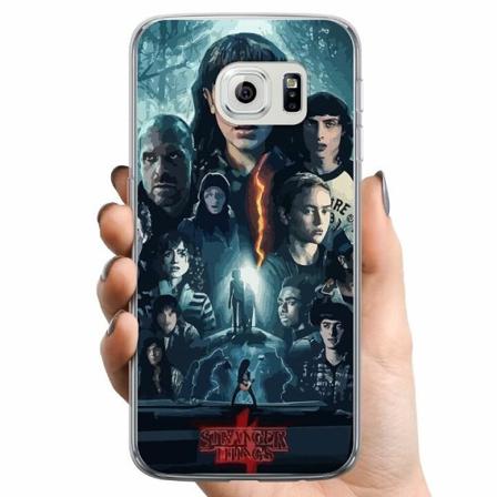 Samsung Galaxy S6 Edge Tpu Mobilskal Stranger Things