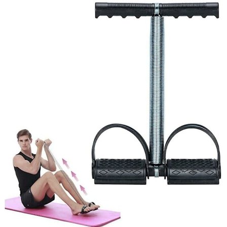 Elastinen istumaannousu veto köysi jousijännitys poljin vatsalihas jalka harjoittelija vatsalihas trimmeri laitteet voimaharjoittelu koti kuntosali 