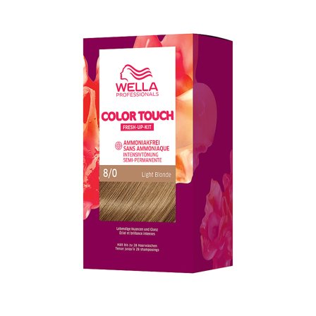 Wella Professionals Color Touch Pure Naturals Light Blonde 8/0, Hår, Hårfarve, Toningsfarve