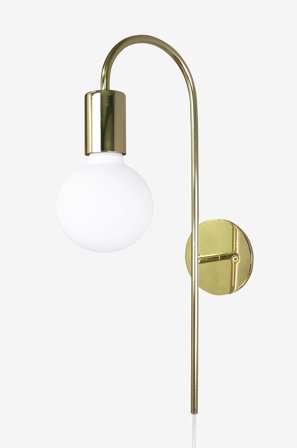Globen Lighting - Vegglampe Grace - Messing - Vegglamper - Fra Homeroom