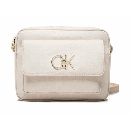 Calvin Klein, Cross Body Bags Wit, Dames, Maat:ONE Size